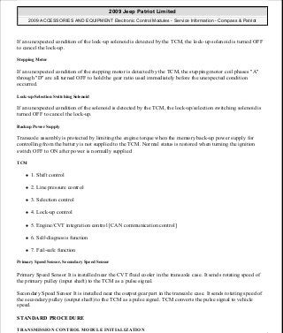 Manuales de reparaciones jeep compass y patriot limited 2007-2009