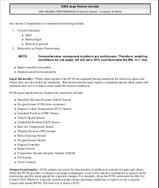 Manuales de reparaciones jeep compass y patriot limited 2007-2009