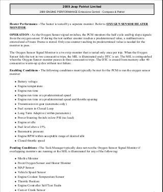 Manuales de reparaciones jeep compass y patriot limited 2007-2009