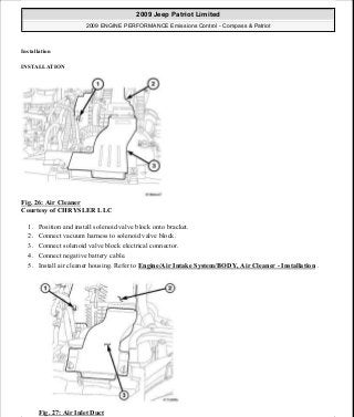 Manuales de reparaciones jeep compass y patriot limited 2007-2009