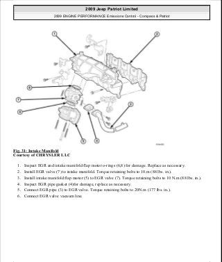 Manuales de reparaciones jeep compass y patriot limited 2007-2009