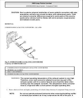 Manuales de reparaciones jeep compass y patriot limited 2007-2009
