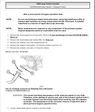 Manuales de reparaciones jeep compass y patriot limited 2007-2009