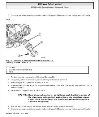 Manuales de reparaciones jeep compass y patriot limited 2007-2009