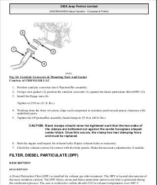 Manuales de reparaciones jeep compass y patriot limited 2007-2009