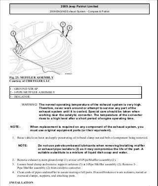 Manuales de reparaciones jeep compass y patriot limited 2007-2009