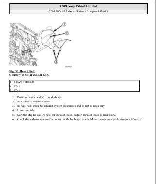 Manuales de reparaciones jeep compass y patriot limited 2007-2009
