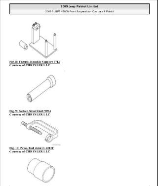 Manuales de reparaciones jeep compass y patriot limited 2007-2009