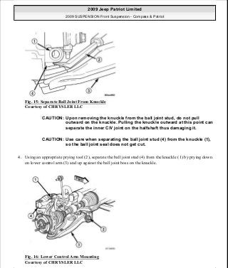 Manuales de reparaciones jeep compass y patriot limited 2007-2009