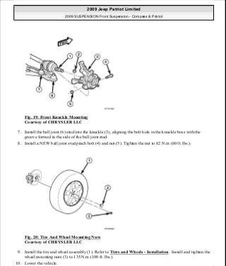 Manuales de reparaciones jeep compass y patriot limited 2007-2009