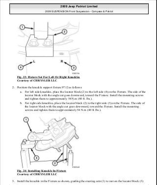 Manuales de reparaciones jeep compass y patriot limited 2007-2009