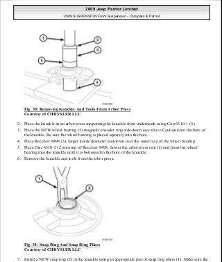 Manuales de reparaciones jeep compass y patriot limited 2007-2009