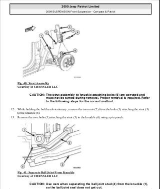 Manuales de reparaciones jeep compass y patriot limited 2007-2009