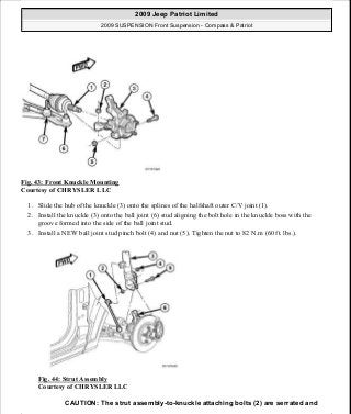 Manuales de reparaciones jeep compass y patriot limited 2007-2009