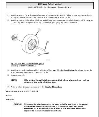 Manuales de reparaciones jeep compass y patriot limited 2007-2009