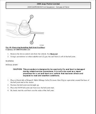Manuales de reparaciones jeep compass y patriot limited 2007-2009