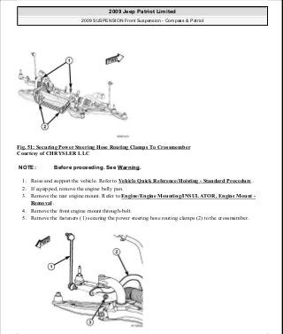 Manuales de reparaciones jeep compass y patriot limited 2007-2009
