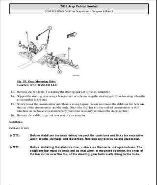Manuales de reparaciones jeep compass y patriot limited 2007-2009