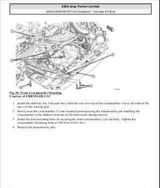 Manuales de reparaciones jeep compass y patriot limited 2007-2009