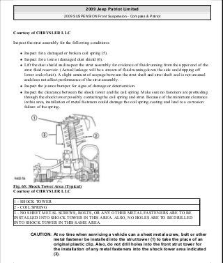 Manuales de reparaciones jeep compass y patriot limited 2007-2009