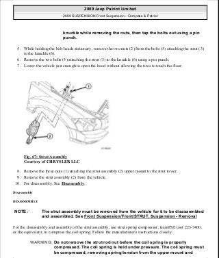 Manuales de reparaciones jeep compass y patriot limited 2007-2009