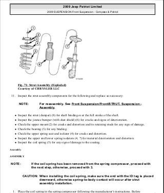 Manuales de reparaciones jeep compass y patriot limited 2007-2009