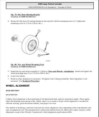 Manuales de reparaciones jeep compass y patriot limited 2007-2009