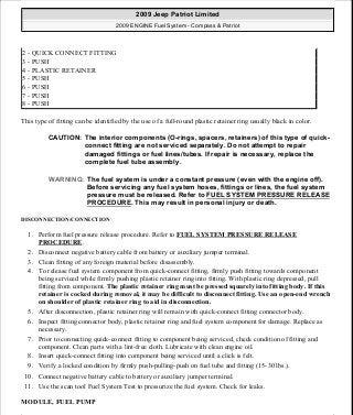 Manuales de reparaciones jeep compass y patriot limited 2007-2009