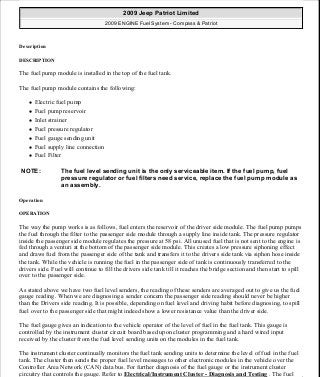 Manuales de reparaciones jeep compass y patriot limited 2007-2009