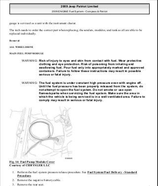 Manuales de reparaciones jeep compass y patriot limited 2007-2009