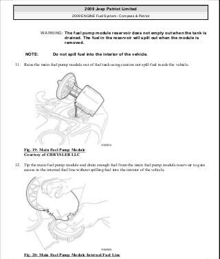 Manuales de reparaciones jeep compass y patriot limited 2007-2009
