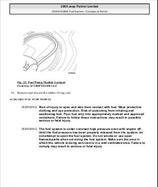 Manuales de reparaciones jeep compass y patriot limited 2007-2009