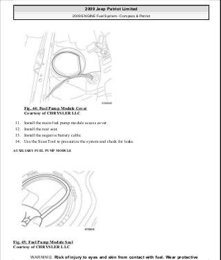 Manuales de reparaciones jeep compass y patriot limited 2007-2009