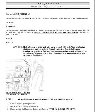 Manuales de reparaciones jeep compass y patriot limited 2007-2009