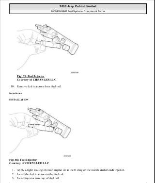 Manuales de reparaciones jeep compass y patriot limited 2007-2009