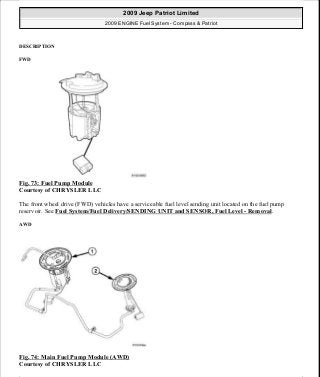 Manuales de reparaciones jeep compass y patriot limited 2007-2009