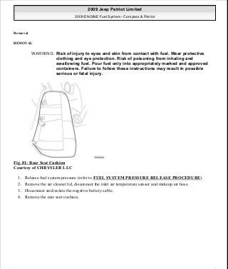 Manuales de reparaciones jeep compass y patriot limited 2007-2009