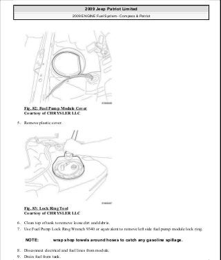 Manuales de reparaciones jeep compass y patriot limited 2007-2009