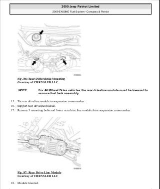 Manuales de reparaciones jeep compass y patriot limited 2007-2009