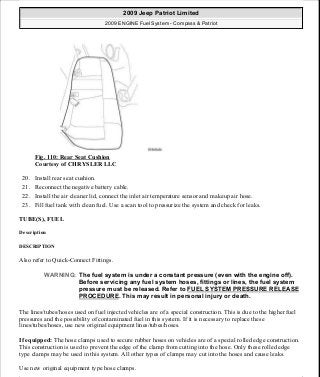 Manuales de reparaciones jeep compass y patriot limited 2007-2009