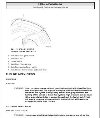 Manuales de reparaciones jeep compass y patriot limited 2007-2009