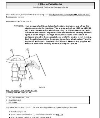 Manuales de reparaciones jeep compass y patriot limited 2007-2009