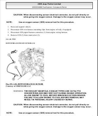 Manuales de reparaciones jeep compass y patriot limited 2007-2009
