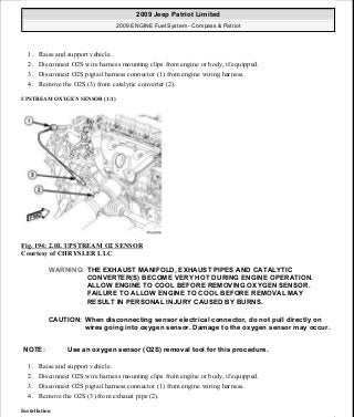 Manuales de reparaciones jeep compass y patriot limited 2007-2009