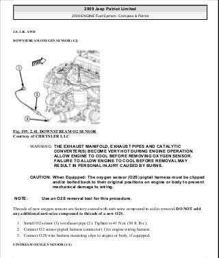 Manuales de reparaciones jeep compass y patriot limited 2007-2009