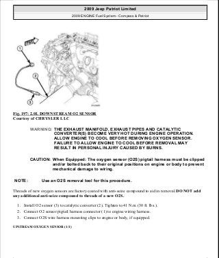 Manuales de reparaciones jeep compass y patriot limited 2007-2009