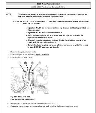 Manuales de reparaciones jeep compass y patriot limited 2007-2009
