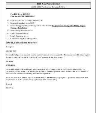 Manuales de reparaciones jeep compass y patriot limited 2007-2009