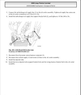Manuales de reparaciones jeep compass y patriot limited 2007-2009