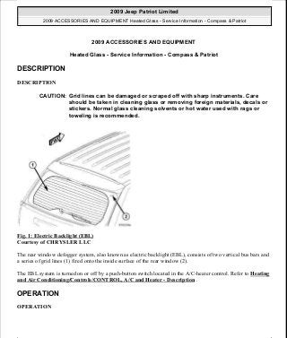 Manuales de reparaciones jeep compass y patriot limited 2007-2009